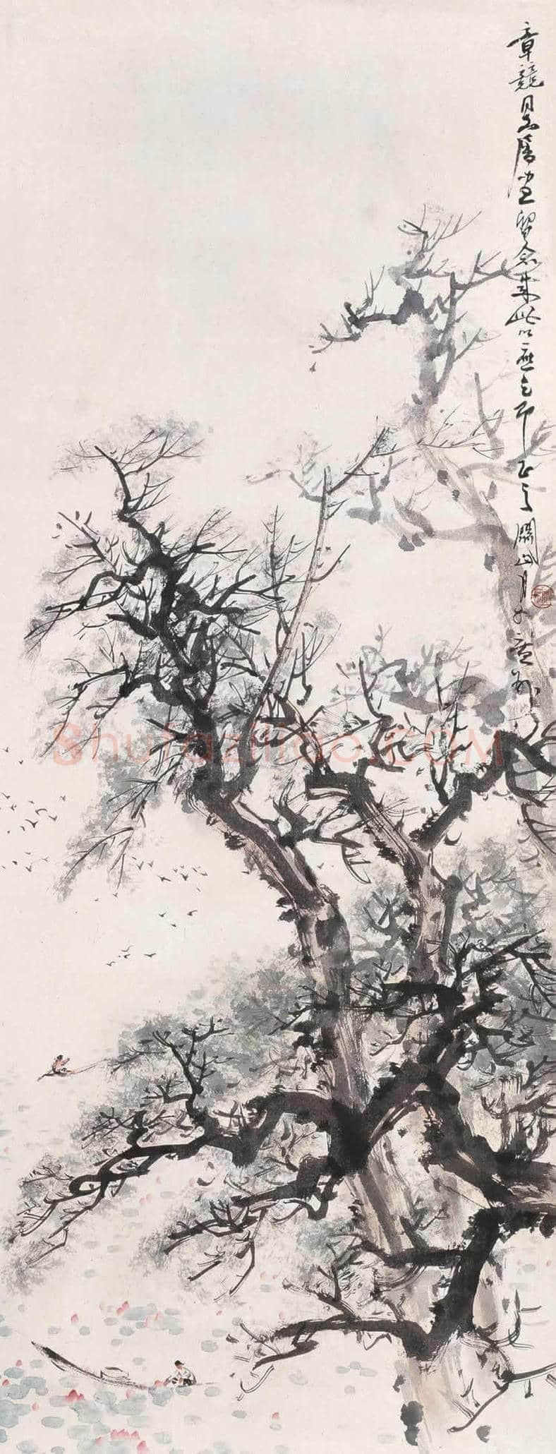 关山月花鸟画图赏 | 书画知识