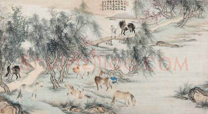 殷梓湘作品欣赏 | 书画科普