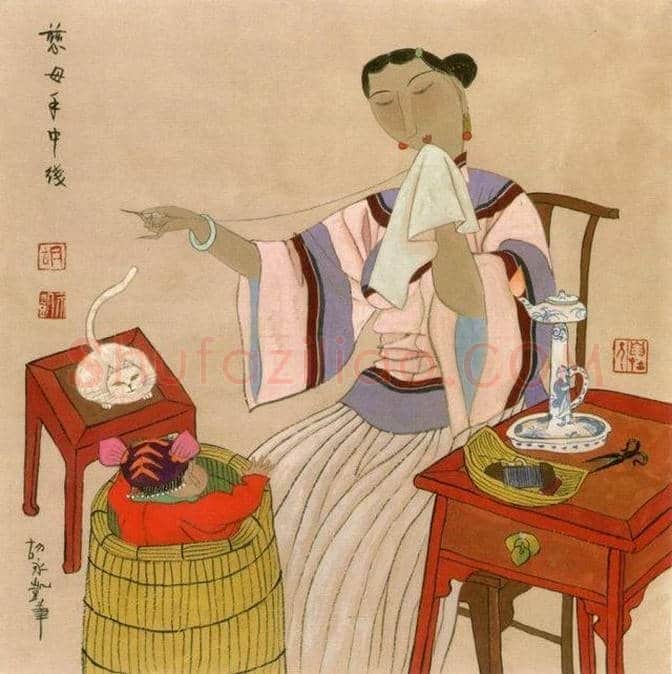 胡永凯中国风味女性人物国画欣赏 | 书画资料