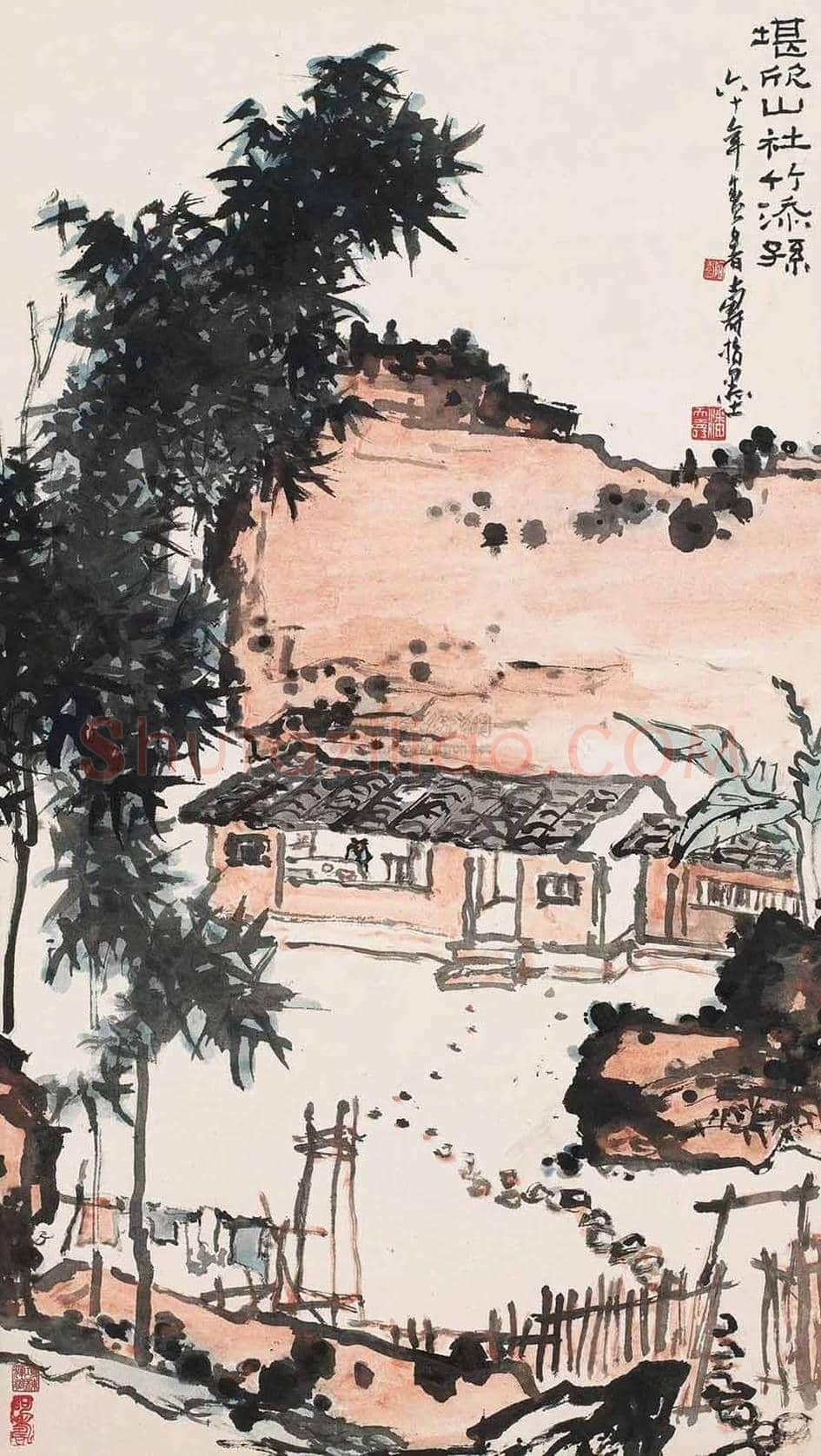 潘天寿山水画欣赏 | 书画科普