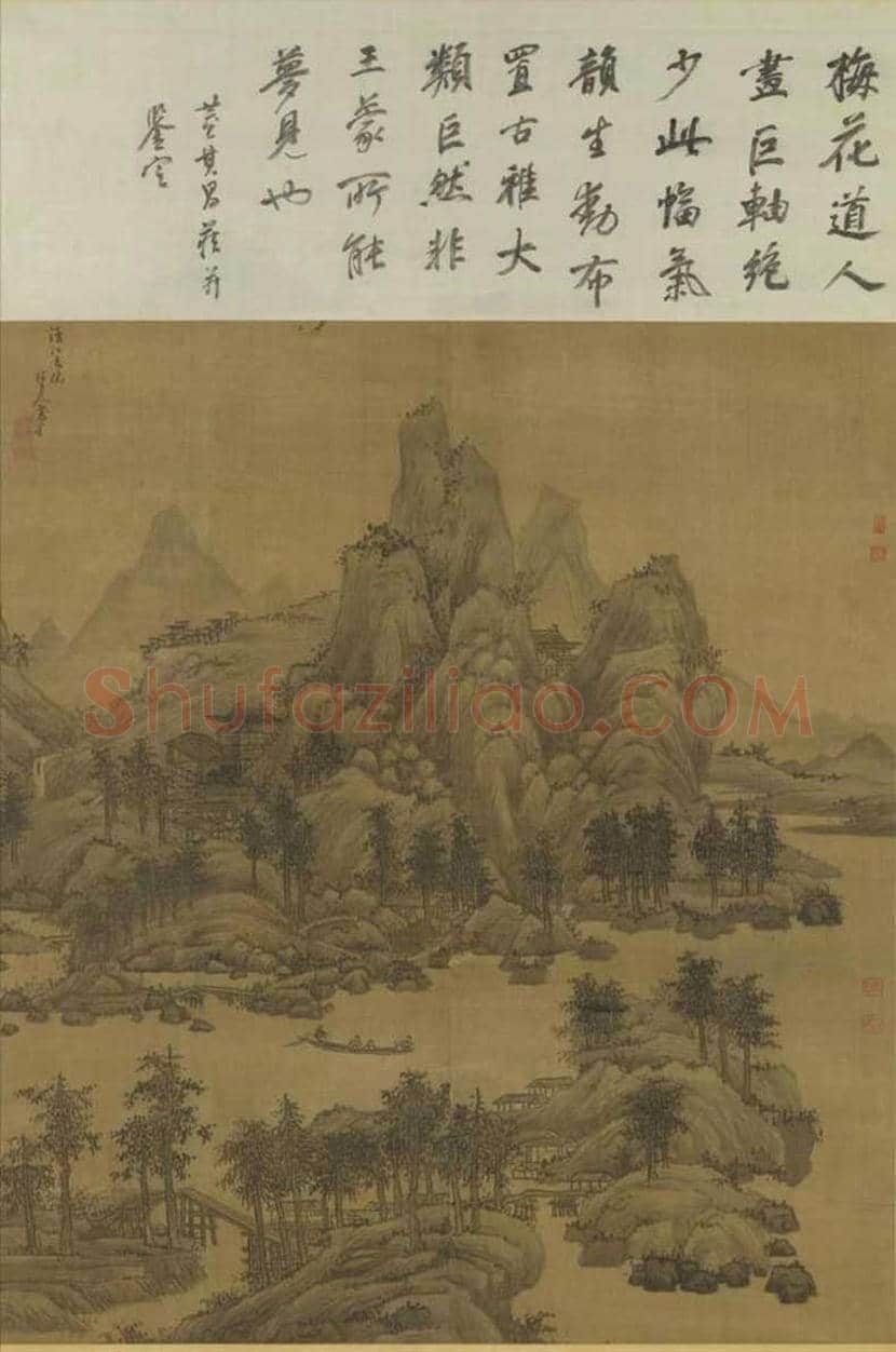 元代十大画家传世名作欣赏 | 书画百科