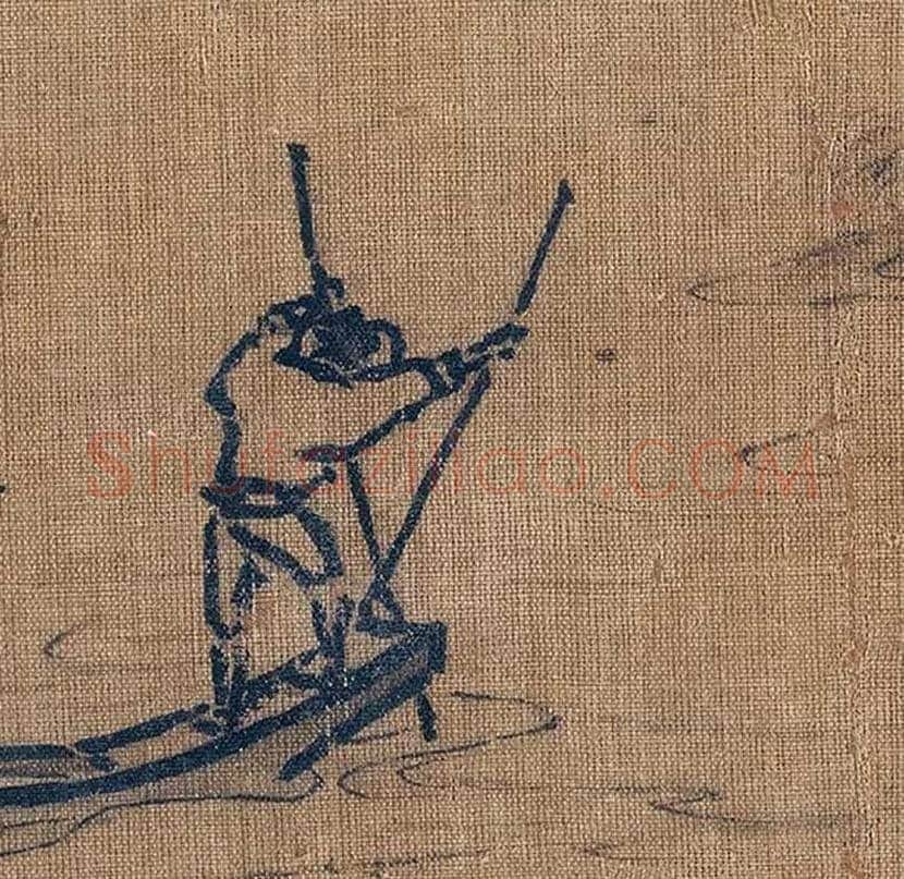 夏圭《捕鱼图》欣赏 | 书画文摘