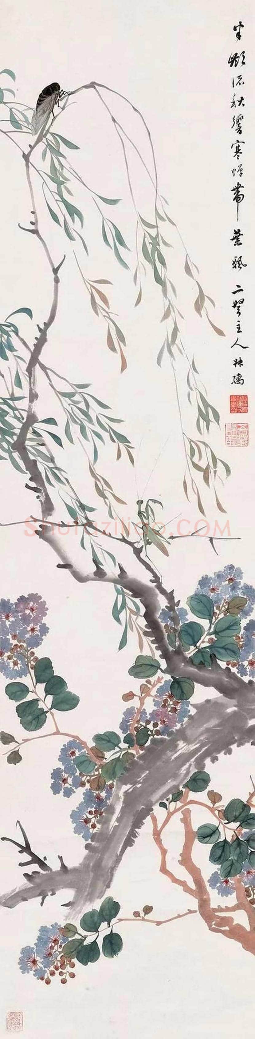 赵叔孺花鸟画欣赏 | 书画科普