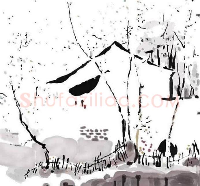 通过吴冠中笔下的《房子》教你如何看懂抽象画 | 书画文摘
