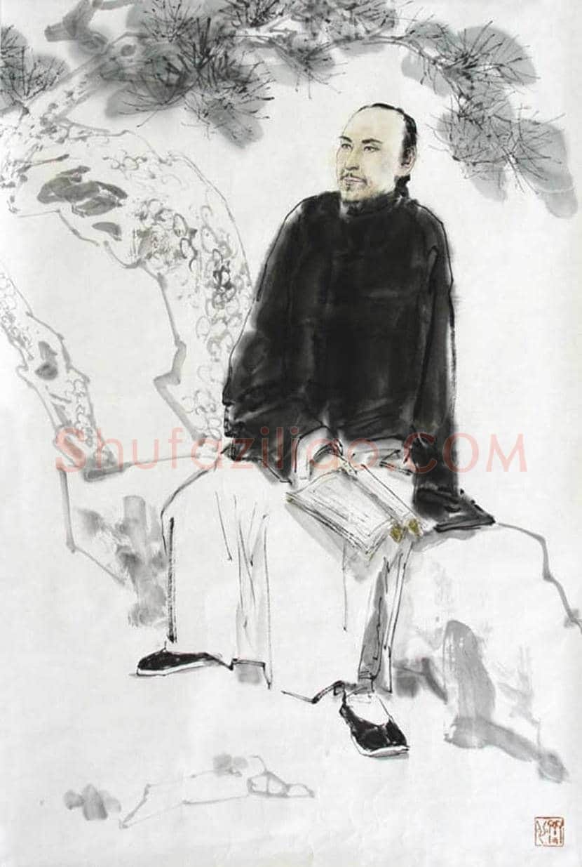 颜梅华人物画欣赏 | 书画百科