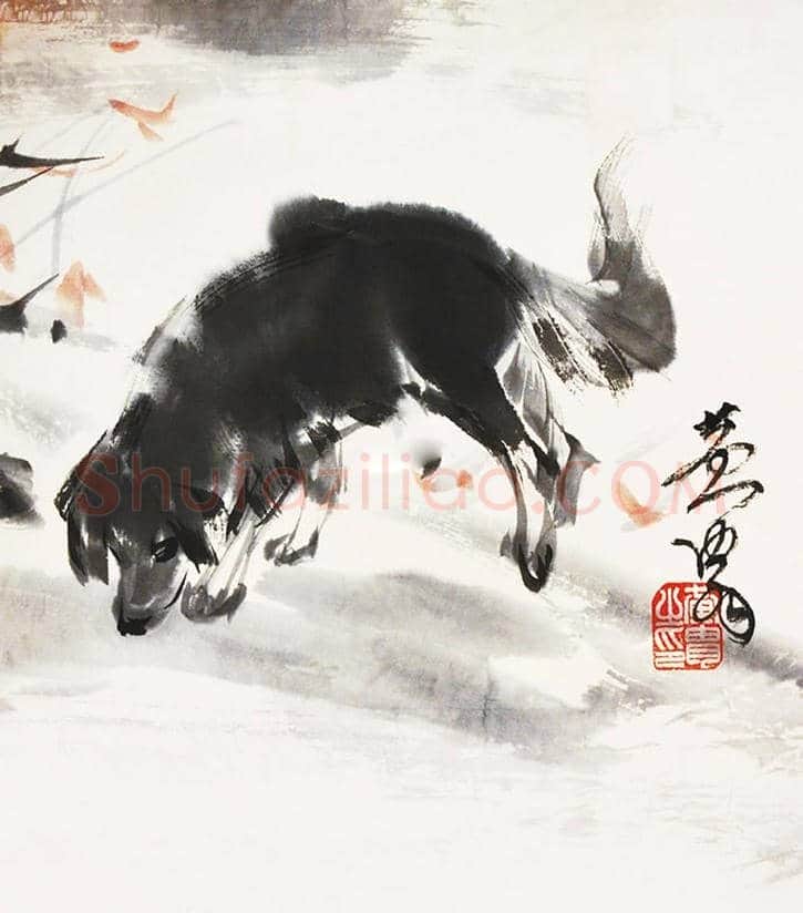 黄胄笔下的猫猫狗狗 | 书画讲解