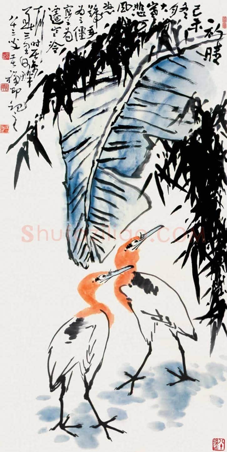 李苦禅作品欣赏【50幅高清大图】 | 书画百科