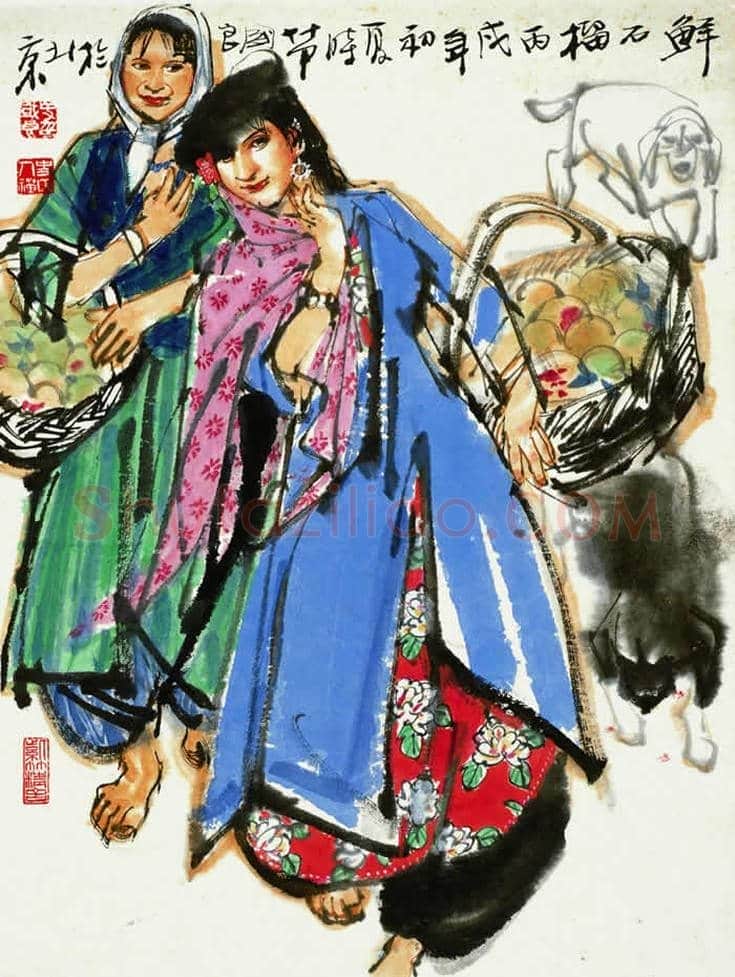 画僧史国良作品欣赏 | 书画知识