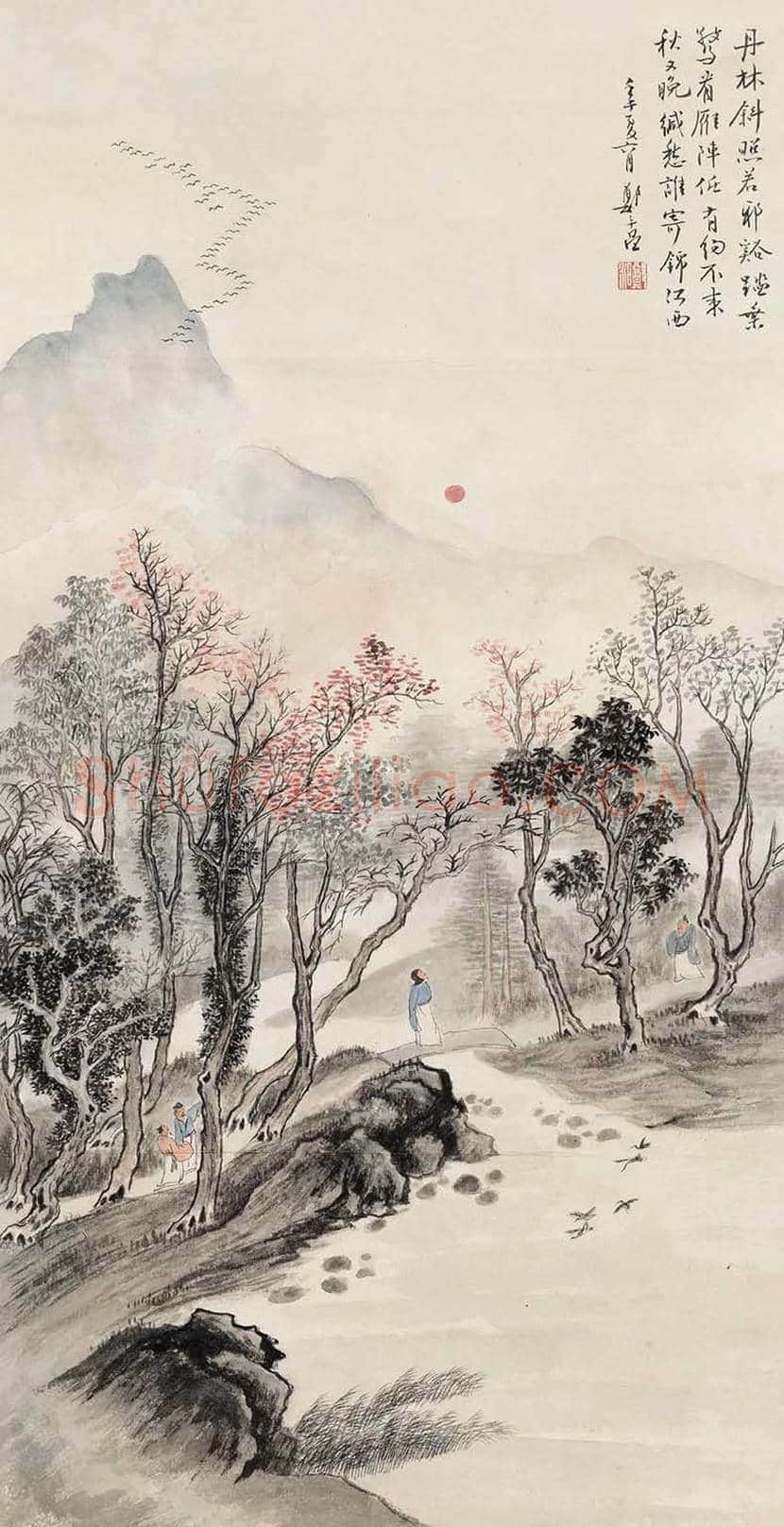 郑午昌山水画欣赏 | 书画常识