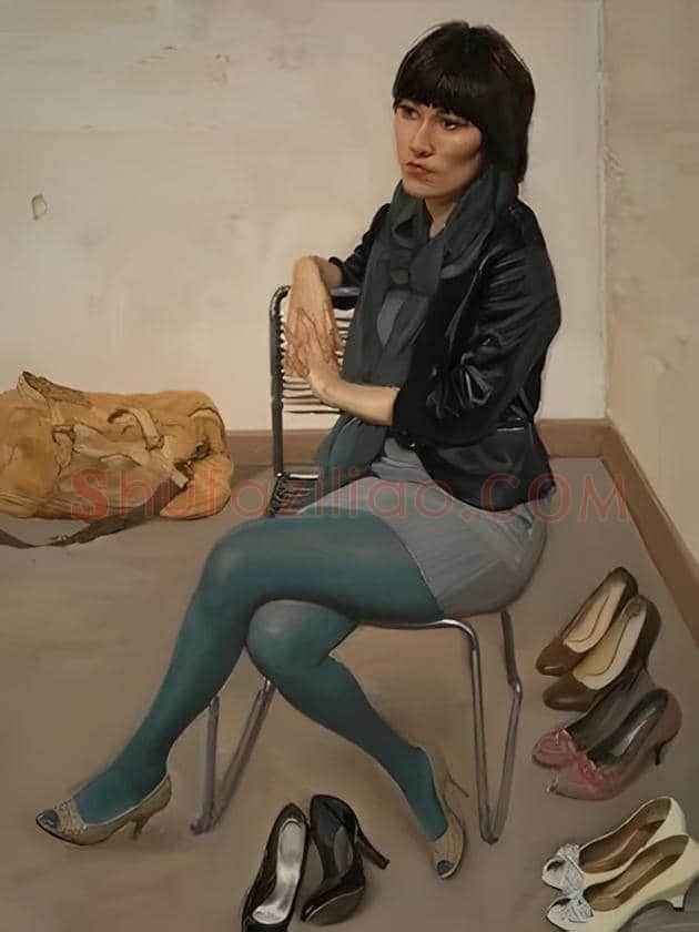 陈丹青作品:有一种优雅而朴素，睿智而率真的气质 | 书画百科