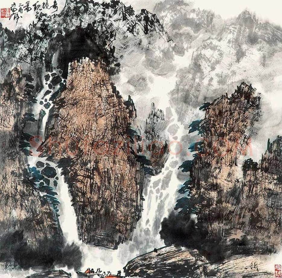 雷正民山水画作品欣赏 | 书画常识