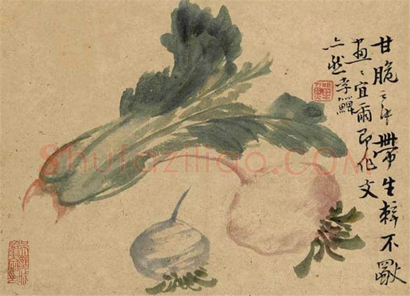 清代李鱓绘画作品欣赏 | 书画知识