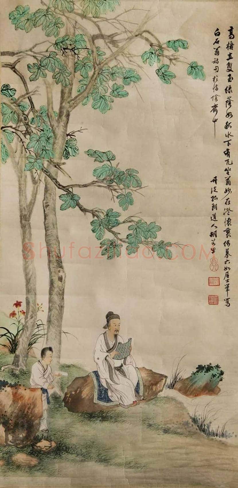 胡若思山水画拍卖价格及欣赏 | 书画学堂