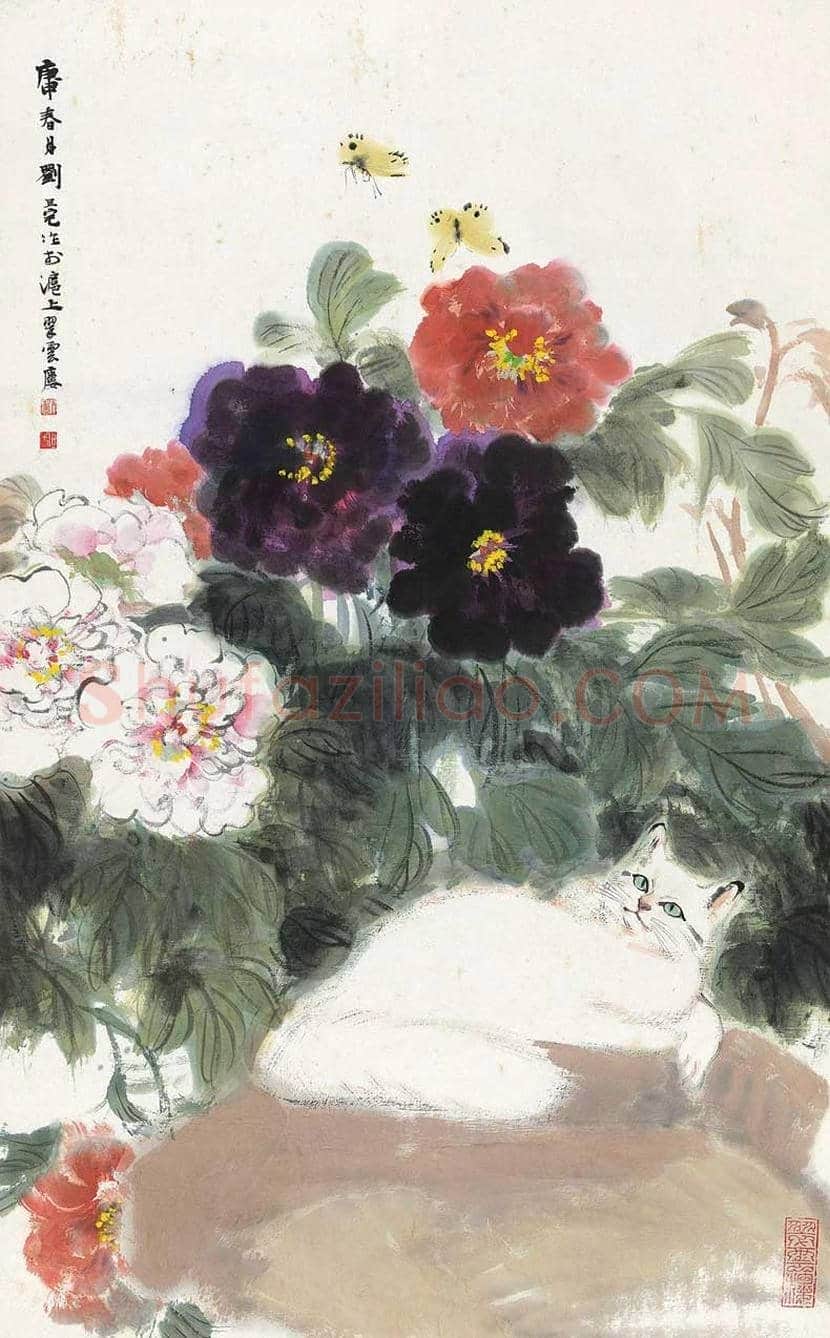名家画猫作品欣赏 | 书画文摘