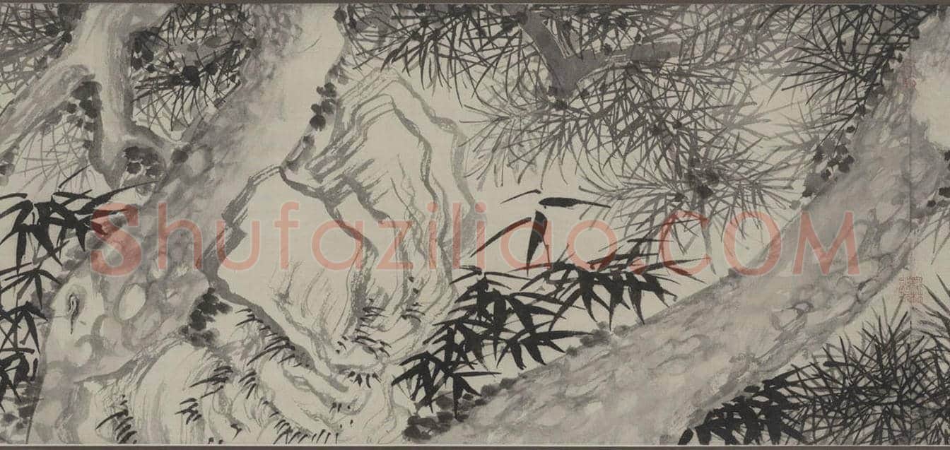 文徵明《漪兰竹石图卷》欣赏 | 书画科普