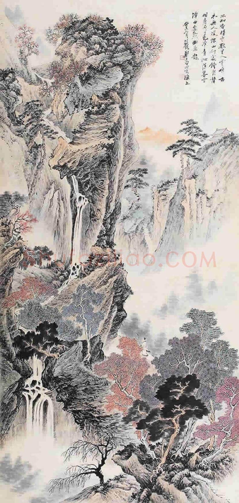 郑午昌山水画欣赏 | 书画常识