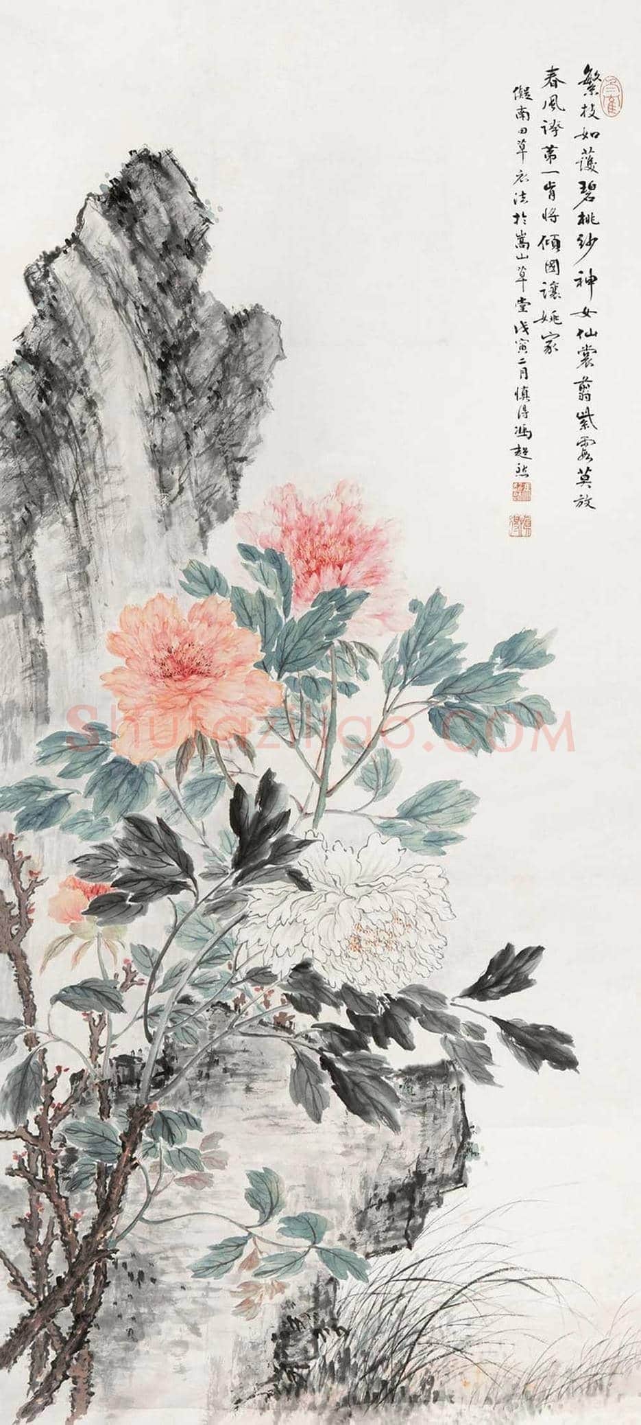 冯超然花鸟作品欣赏 | 书画科普