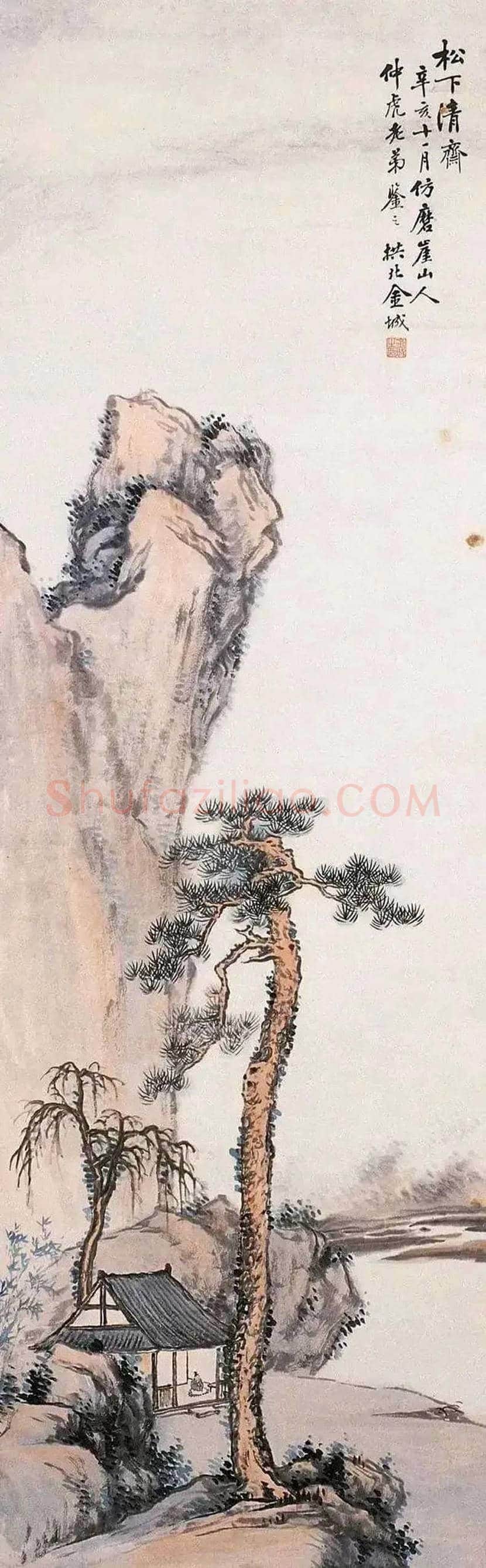 金城山水画作品欣赏 | 书画学堂