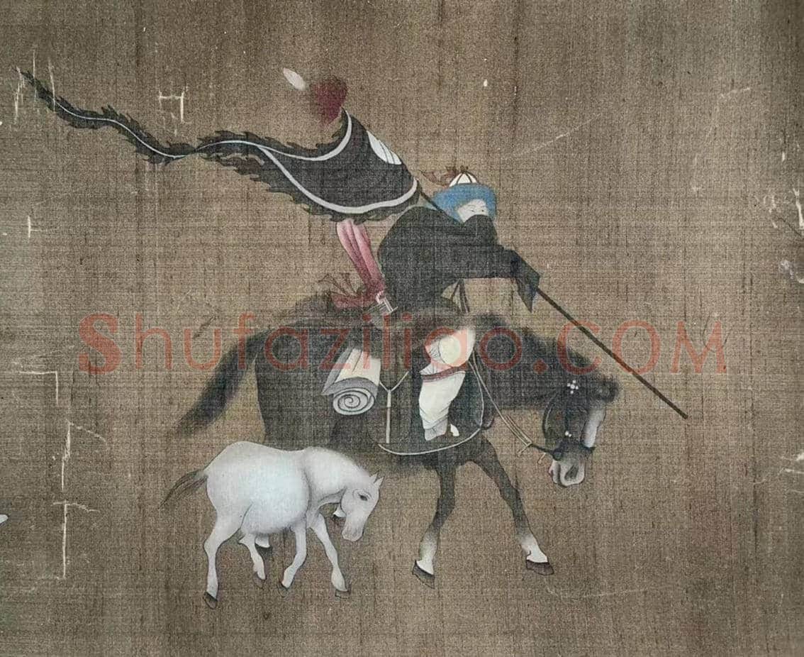 古贤逸翰——唐寅临张瑀《文姬归汉图》卷 | 国画作品