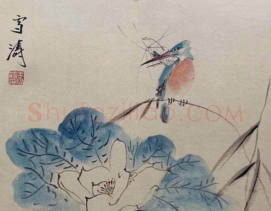 王雪涛《花鸟册页》,晚年精品! | 国画欣赏
