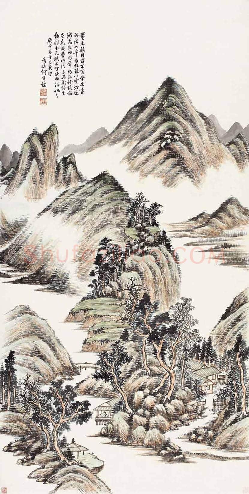 何维朴作品欣赏 | 书画百科