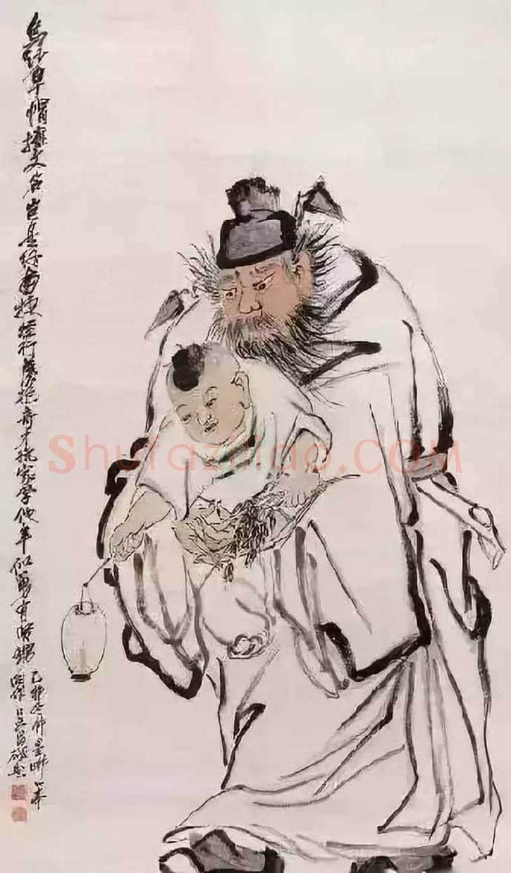 吴昌硕人物画欣赏 | 书画资料