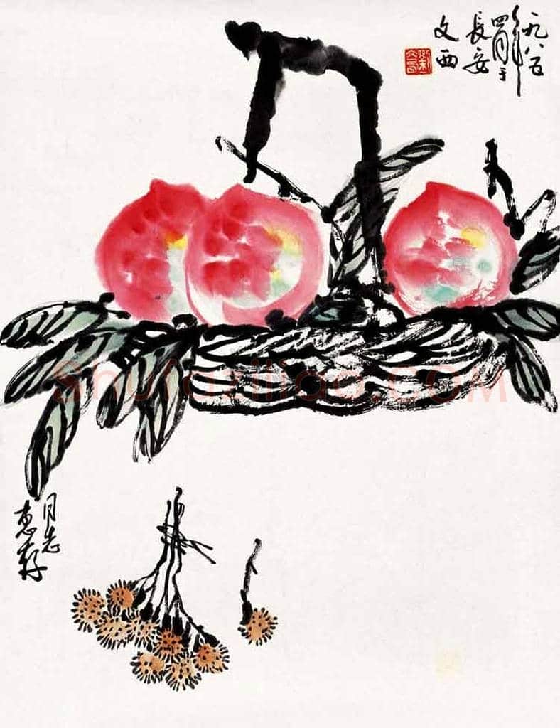 刘文西花鸟画亦是一绝！ | 书画资料