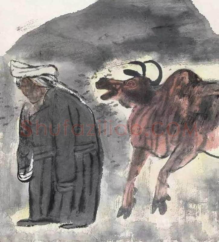 卢沉水墨人物画作品欣赏 | 书画资料