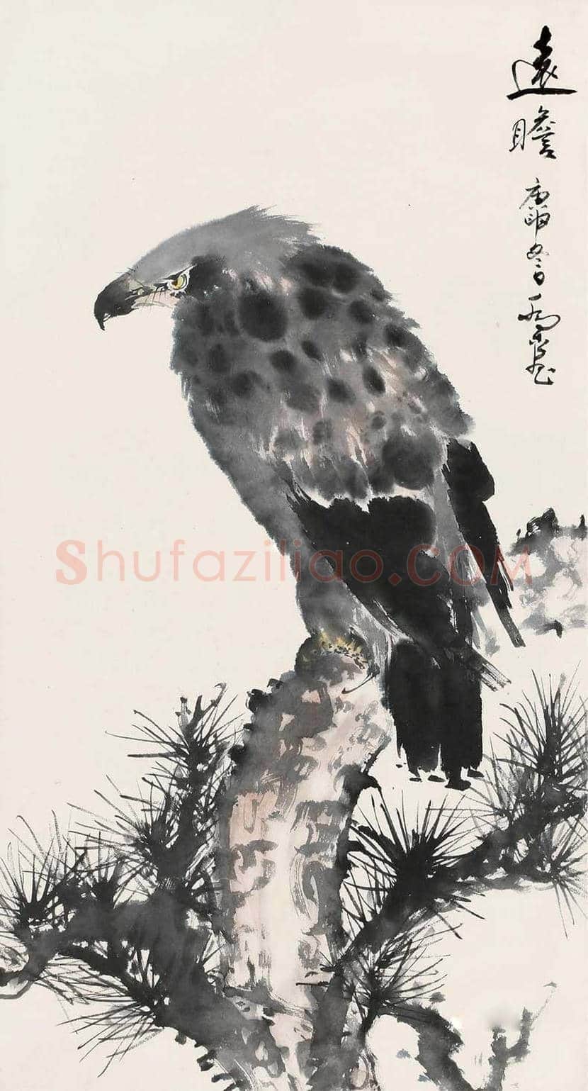 乔木花鸟作品欣赏 | 书画百科