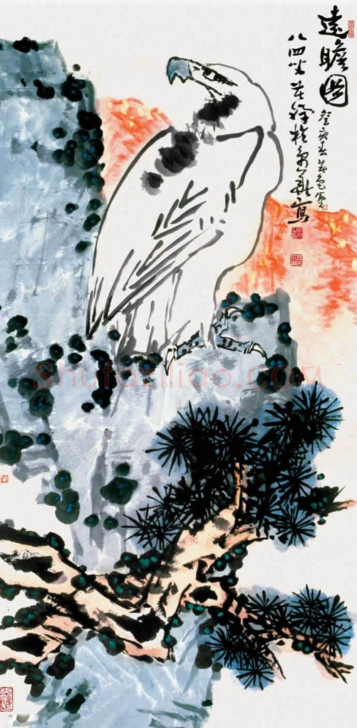 李苦禅作品欣赏【50幅高清大图】 | 书画百科