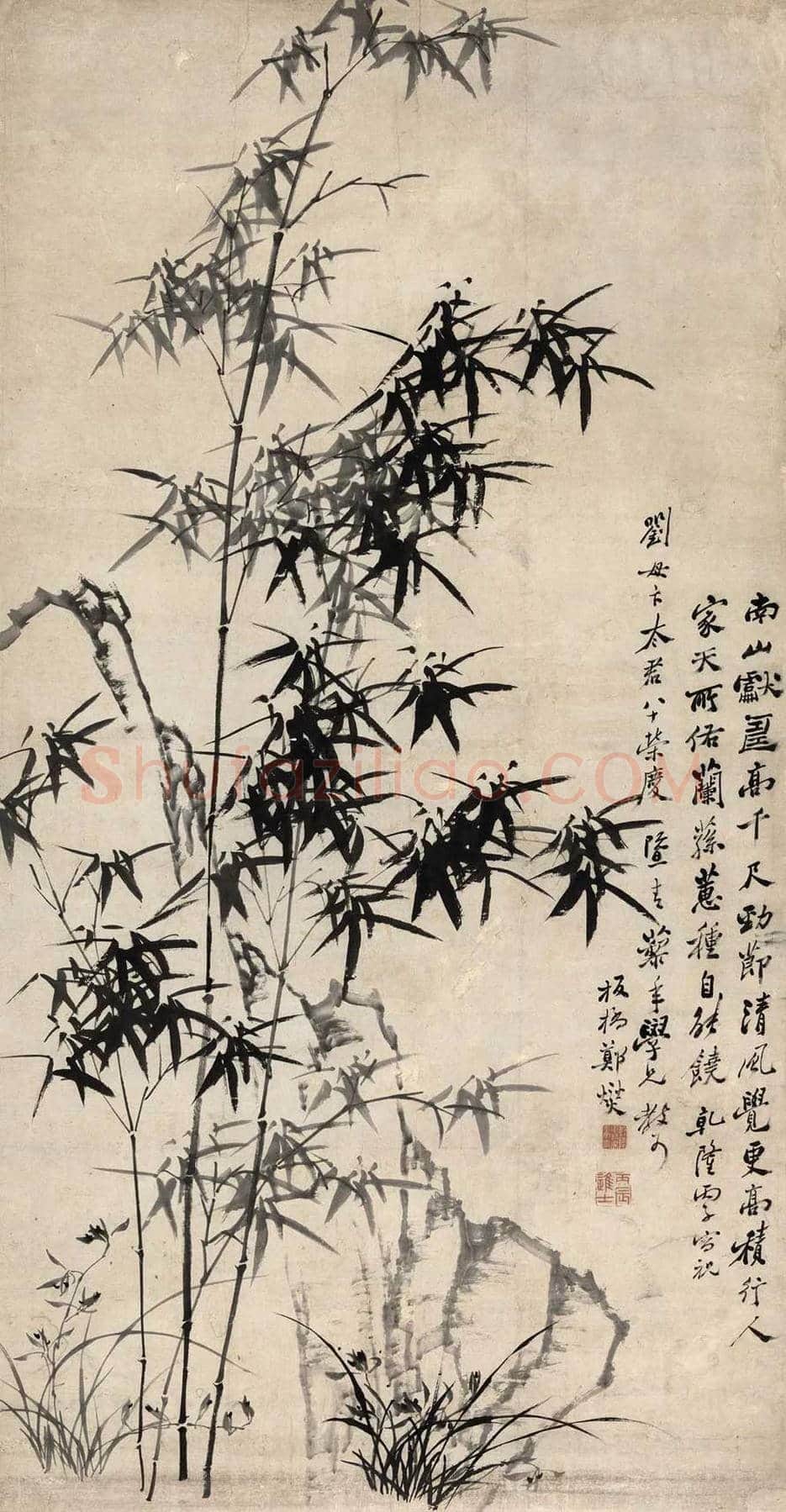 郑板桥竹子价格,多少钱一平尺? | 书画科普