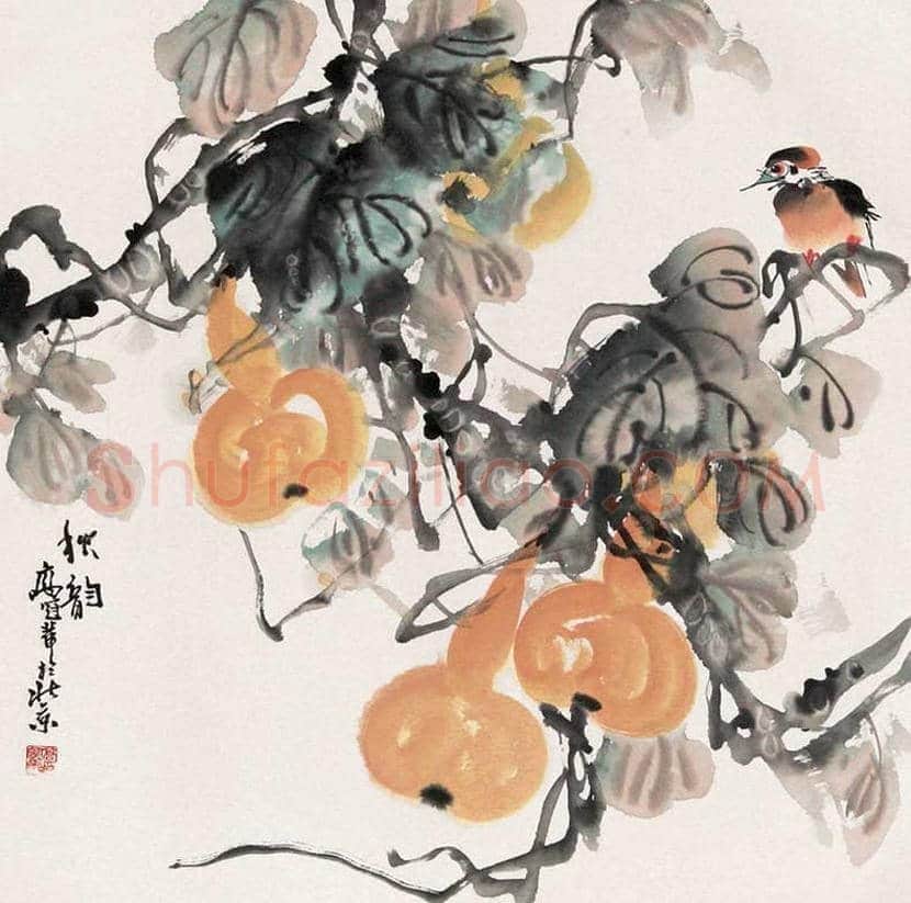 高冠华花鸟画作品欣赏 | 书画常识