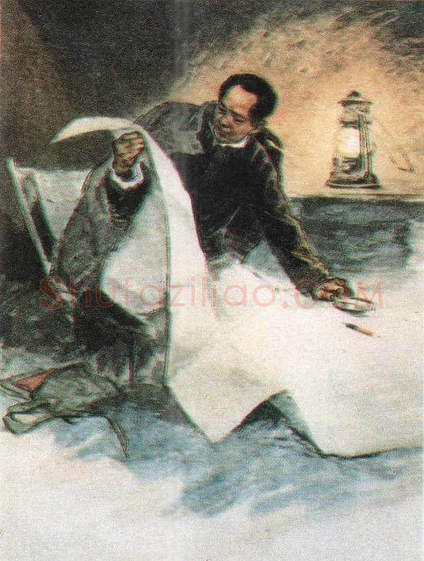 红色画家董辰生的插图作品欣赏 | 书画学堂