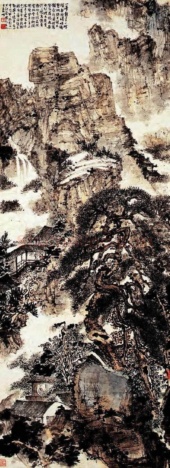 傅抱石山水画高清大图，美醉了！ | 书画科普