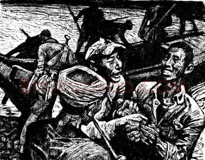 沈尧伊《地球的红飘带》，长征史诗连环画！ | 书画文摘