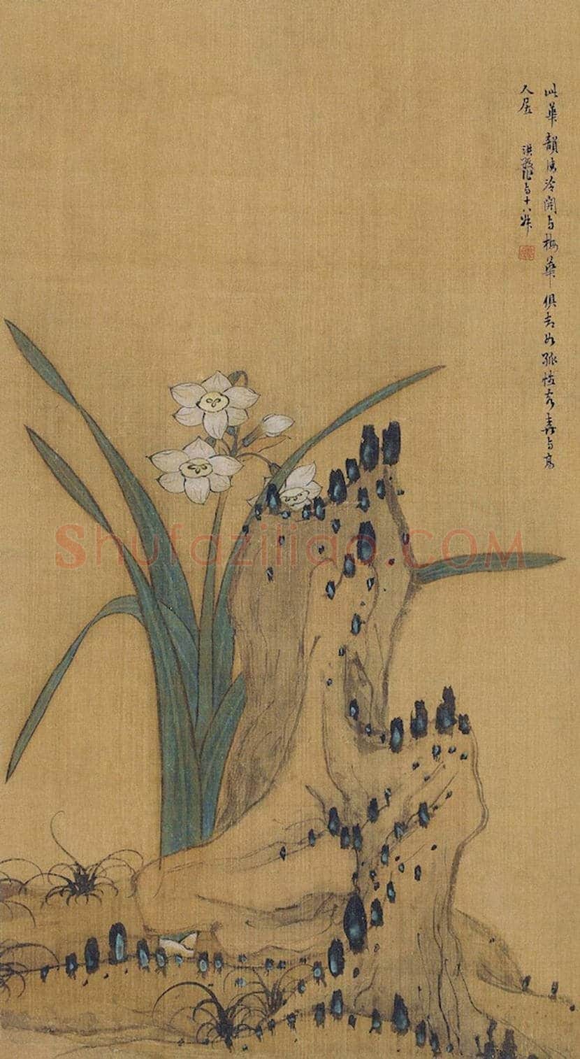 明代水仙画：淋漓洒脱的写意 | 书画科普