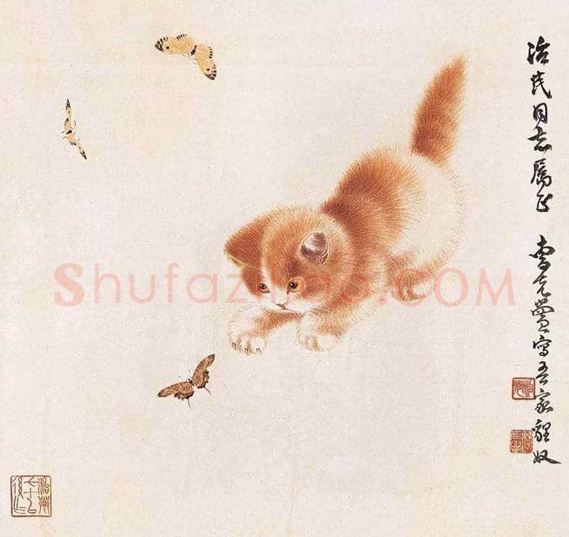 曹克家画猫作品欣赏 | 书画学堂