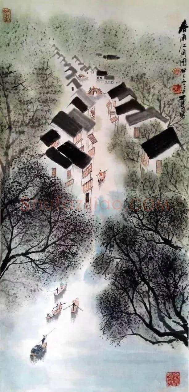 李可染江南写生作品欣赏 | 书画文摘
