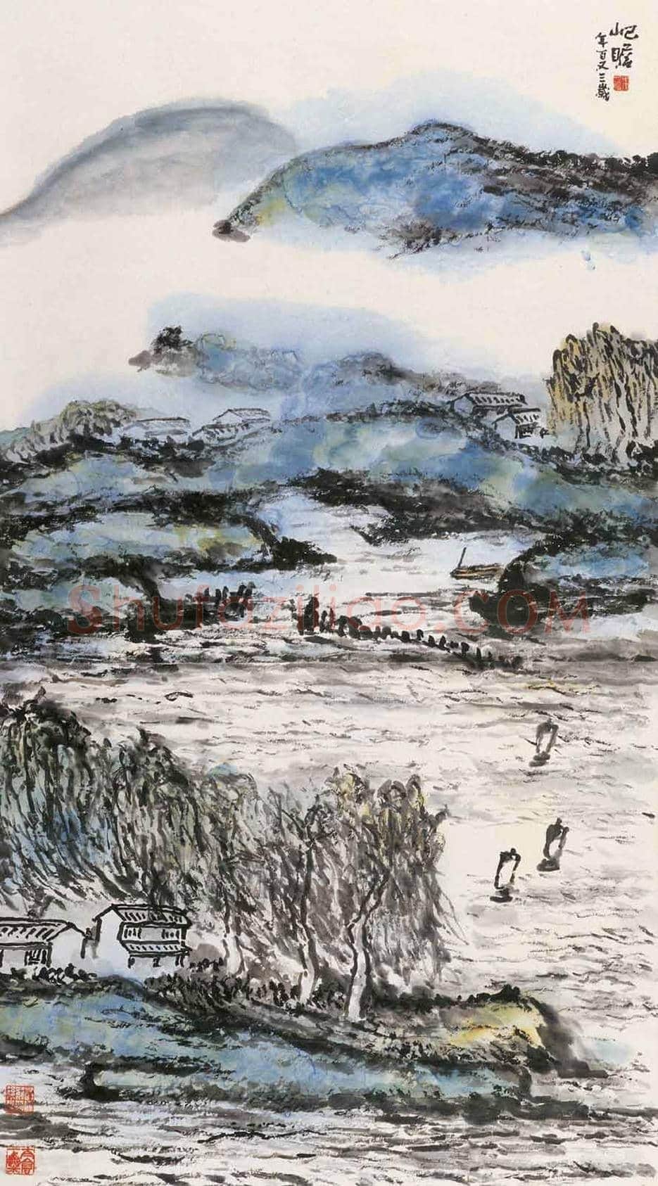 朱屺瞻国画作品欣赏 | 书画科普