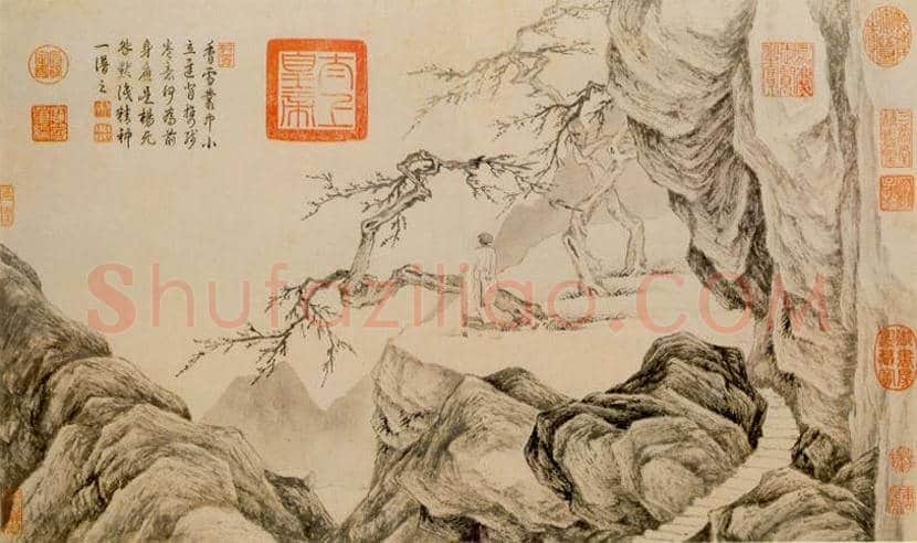 唐寅山水人物画（高清大图） | 传世国画作品