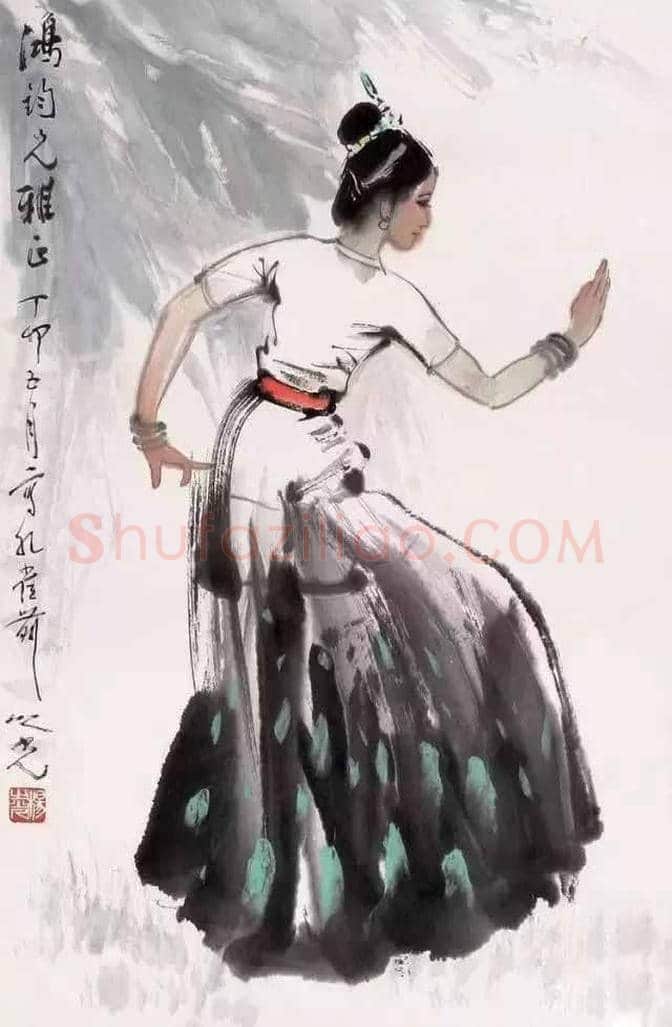 杨之光、阿老舞蹈人物画，各有千秋！ | 书画知识