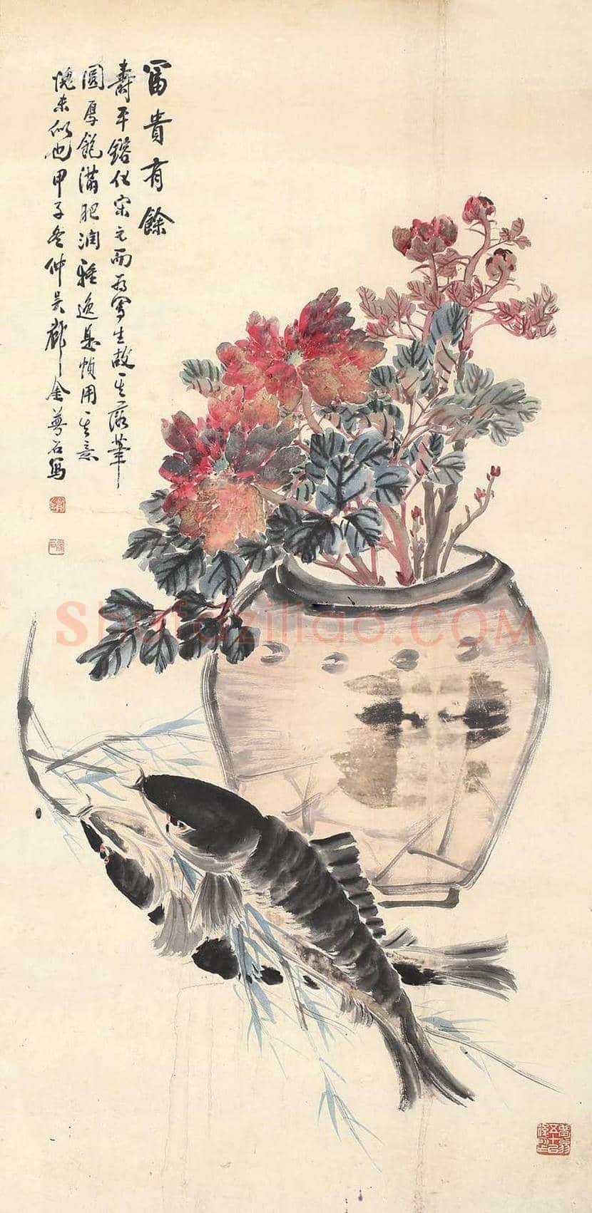 金梦石花鸟画欣赏 | 书画讲解