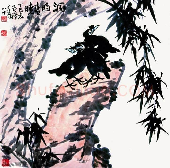 李苦禅作品欣赏【50幅高清大图】 | 书画百科