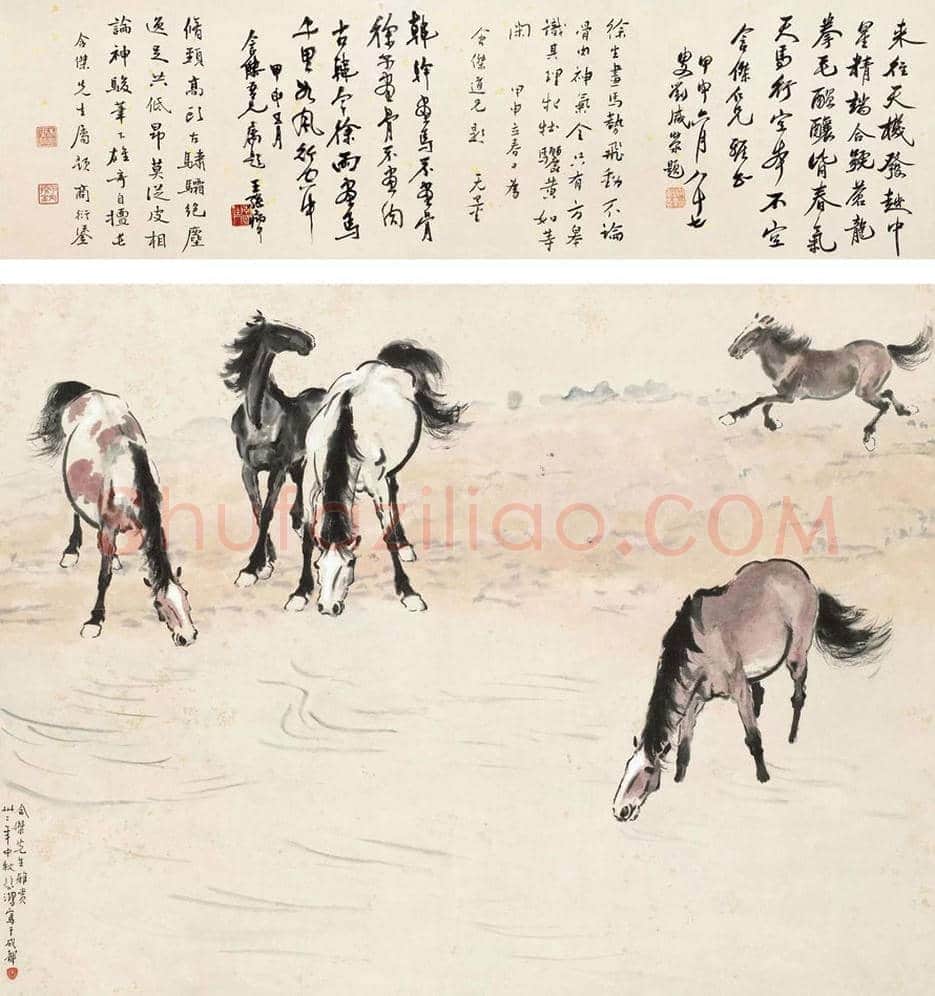 徐悲鸿最贵的国画作品都有哪些? | 书画文摘