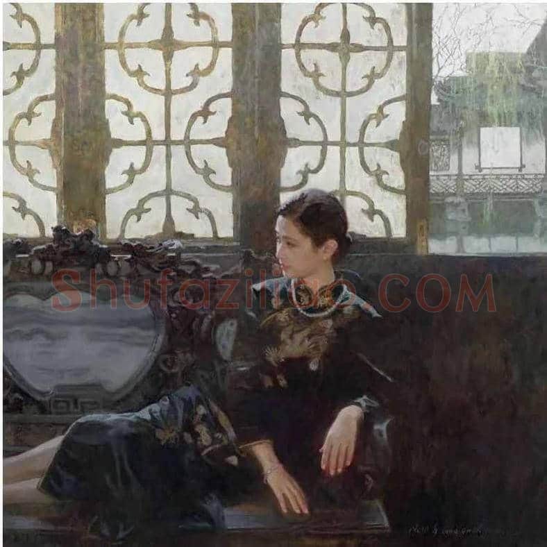 陈衍宁笔下绝美中国女性! | 书画知识