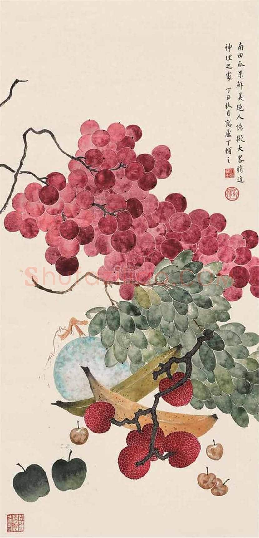 丁辅之书画：笔意工致，韵味清雅 | 书画知识