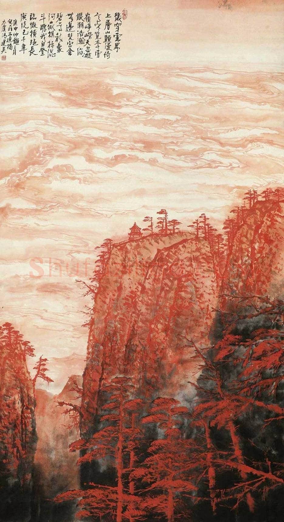 冯建吴作品价格,多少钱一平尺? | 书画百科