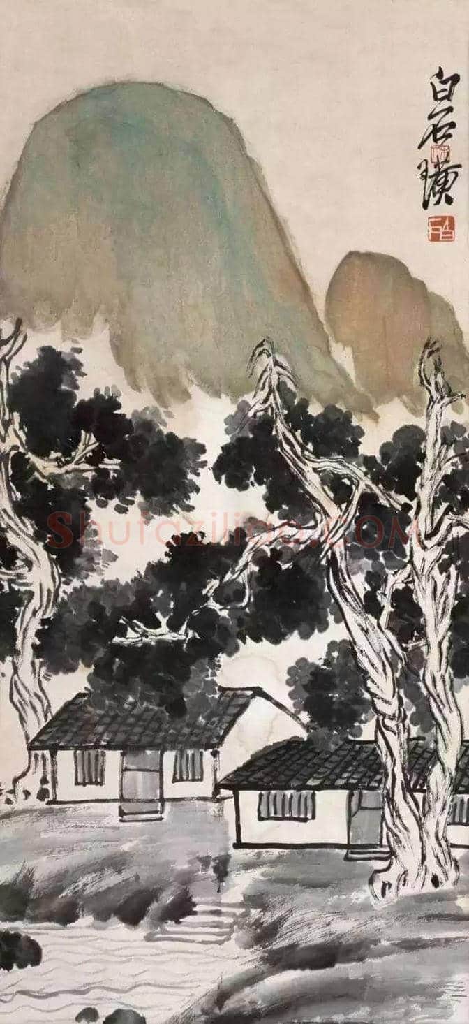 齐白石山水画:一笔一画皆真意 | 书画文摘