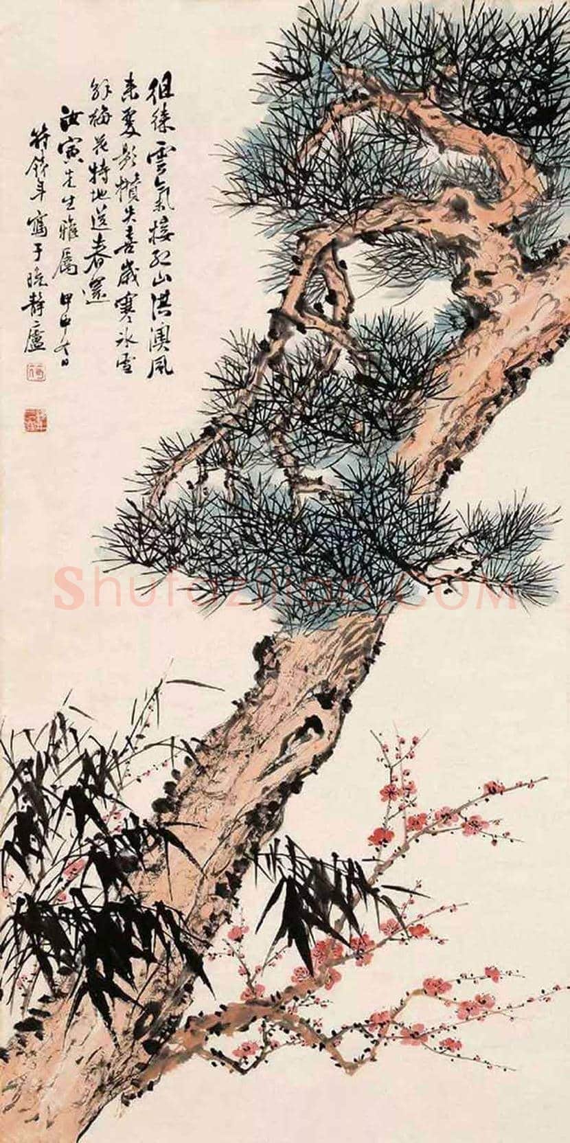 符铸书画作品欣赏 | 书画学堂
