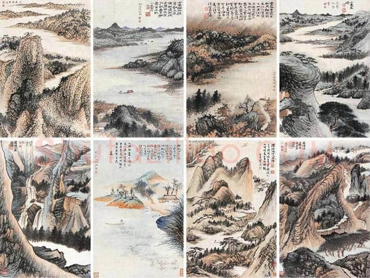 张大千仿石涛作品到底值多少钱？ | 书画文摘